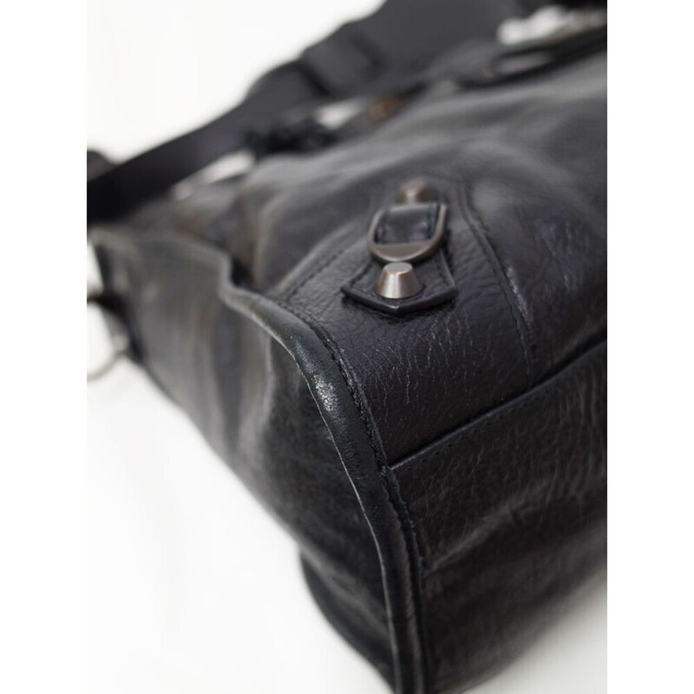 Balenciaga The City Leather Shoulder Bag - Picture 9 of 9